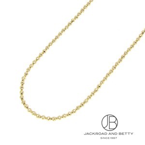 K18 カット ボール チェーン ネックレス[] K18 Cut Ball Chain