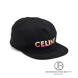 ★CELINE ベースボールキャップ / コットン 追跡付き発送【CELINE】ベースボールキャップ / コットンドリル