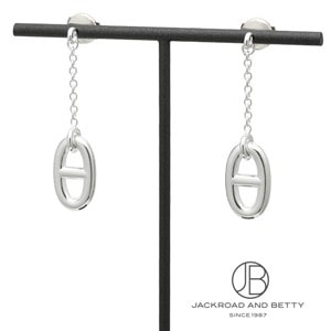 エルメス　ファランドール　イヤリング　ピアス HERMES エルメス ファランドール ピアス ピンクゴールド K18PG