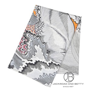 HERMES 最新作 上品カレ90 ダブルフェイス Brandebourgs Fleuris
