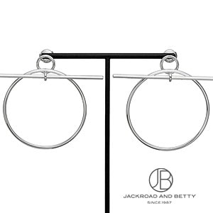 セール【HERMES】ピアス LOOP MM ループ H114504B サークル ループ MM ピアス[H114504B 00] Loop MM Earrings | エルメス