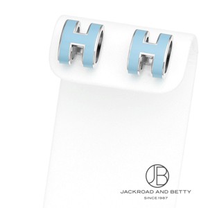 ポップH ピアス ブルーパステル ライトブルー[] Pop H Earrings