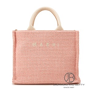 ★MARNI RAPHIA EFFECT SMALL ラフィアエフェクトトートバッグ ラフィアエフェクト トート バッグ スモール ライトピンク