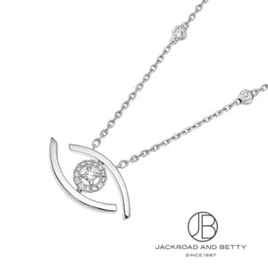 便利な2ウェイネックレス エナメルグリーン×ゴールドLUCKY EYE ネックレス K10イエローゴールド シトリン イエローサファイア