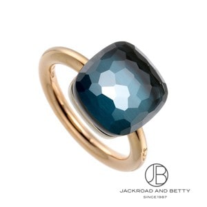 【美品】ポメラート　ロンドンブルートパーズ　リング ヌード　プチ　14号　53号 Pomellato - 【美品】ポメラート ロンドンブルートパーズ リング