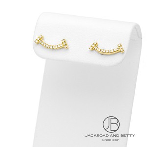 【Tiffany&Co】TiffanyT☆18k rose gold Smile ピアス ティファニー T スマイル ピアス ローズゴールド | Tiffany & Co.