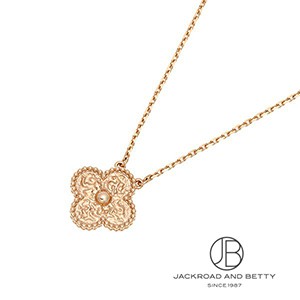 VINTAGE VCA ヴィンテージアルハンブラ ネックレス Van Cleef ＆ Arpels ヴァンクリーフ&アーペル & ヴィンテージ