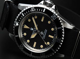 ROLEX SUBMARINER UK-NAVY英国海軍用 サブマリーナ 年式：1974年 / 品番：5513